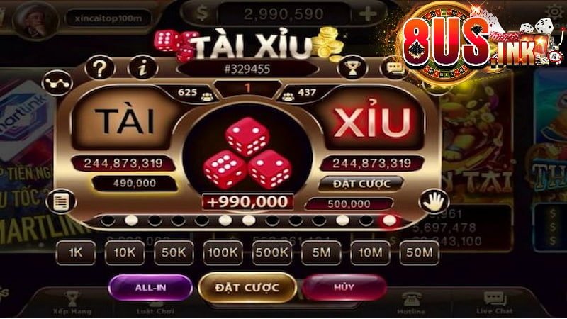 Các kèo cược tài xỉu online uy tín cơ bản