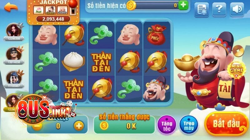 Game Nổ Hũ Thần Tài chơi vui, húp tiền lớn từ 8US